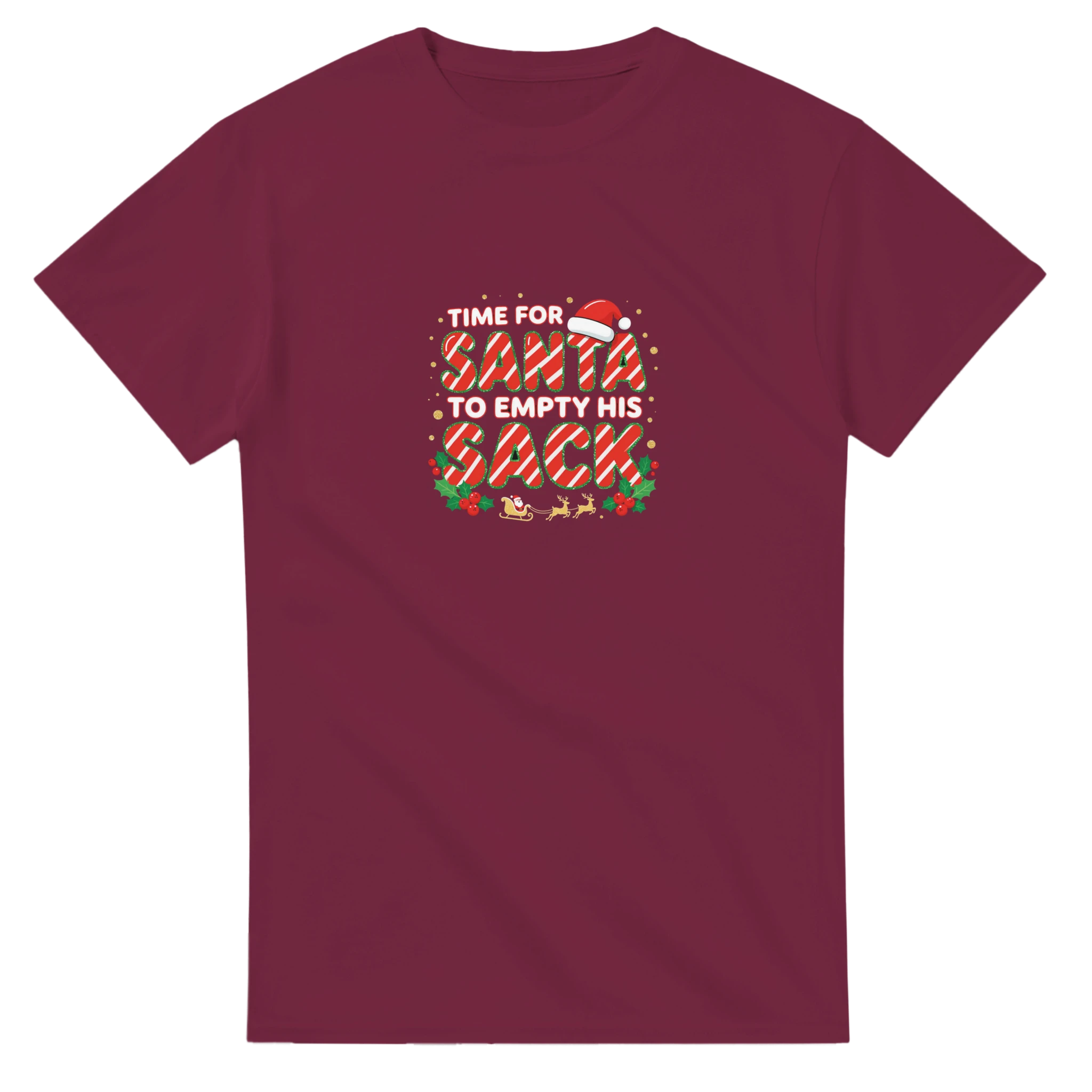 TIME FOR SANTA TO EMPTY HIS SACK