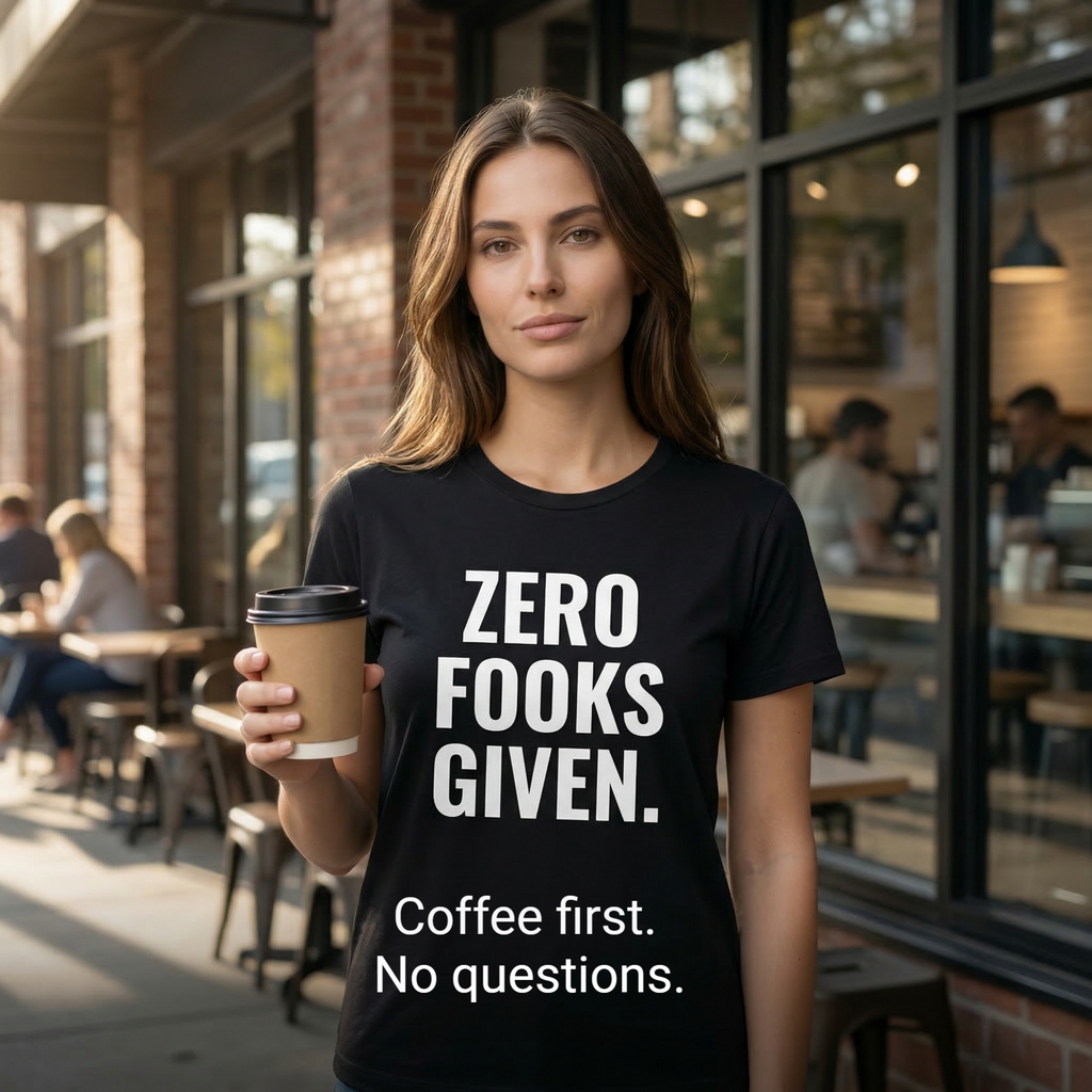 Zero Fooks Given.™ Premium Tee