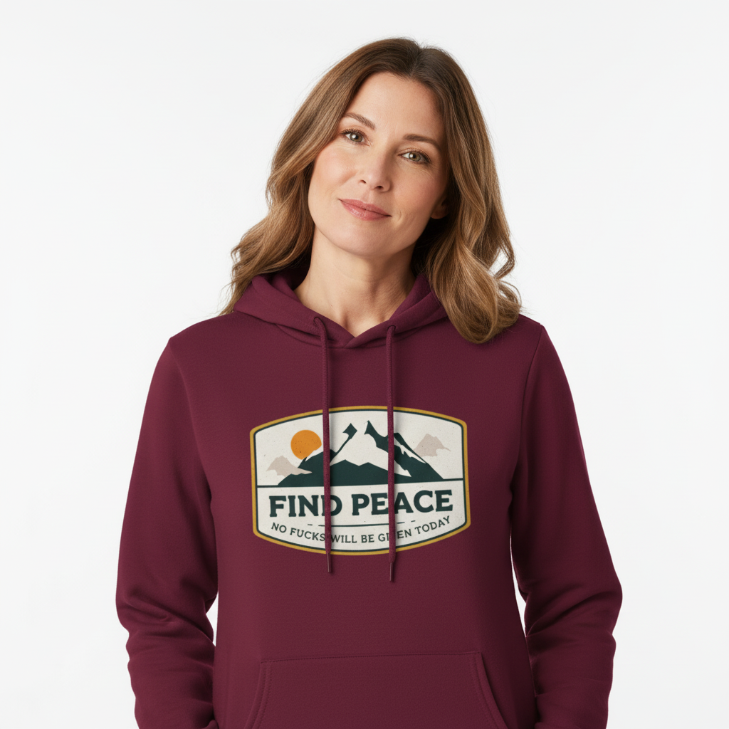 FIND PEACE - NO F*CKS WILL BE GIVEN TODAY