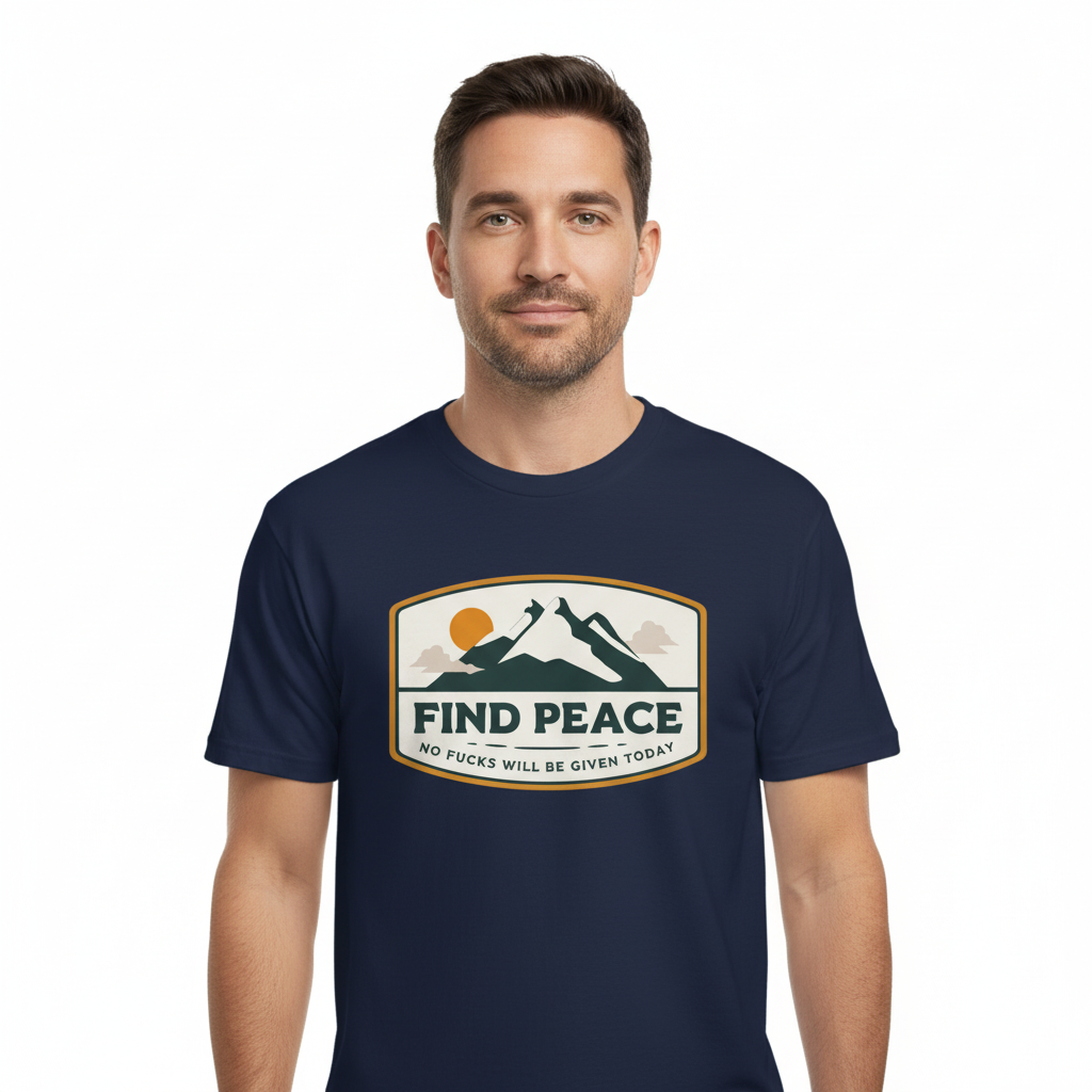 FIND PEACE - NO F*CKS WILL BE GIVEN TODAY