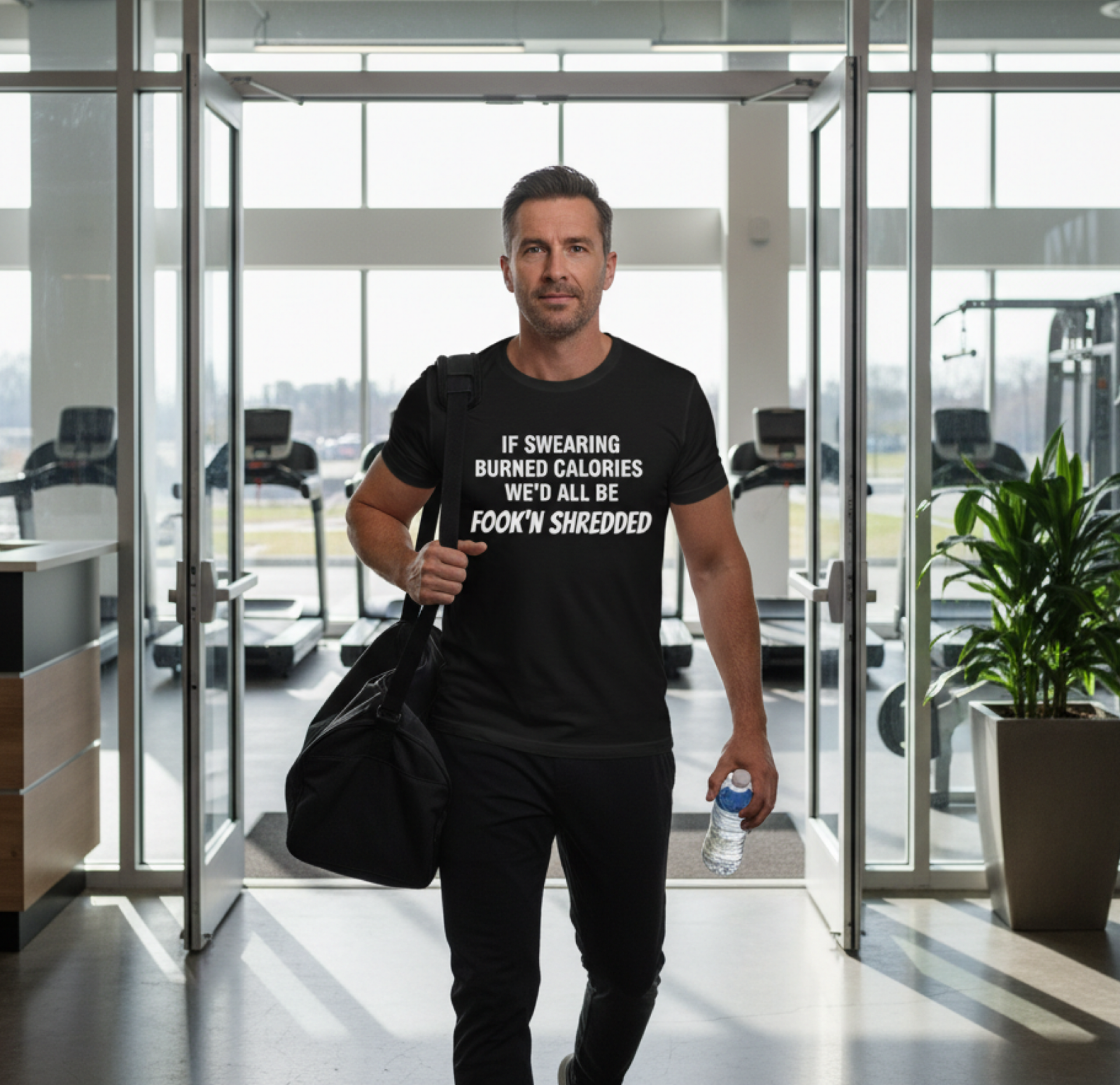 IF SWEARING BURNED CALORIES WE'D ALL BE FOOK'N SHREDDED