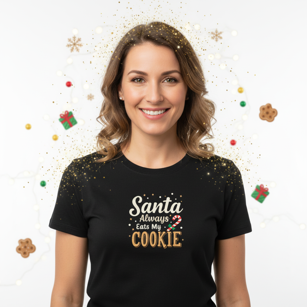SANTA ALWAYS EATS MY COOKIE