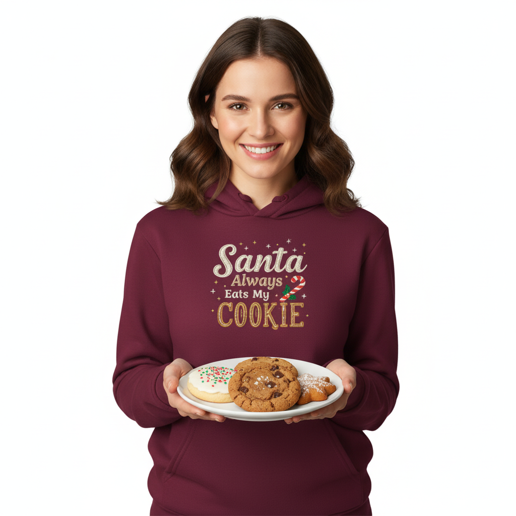 SANTA ALWAYS EATS MY COOKIE