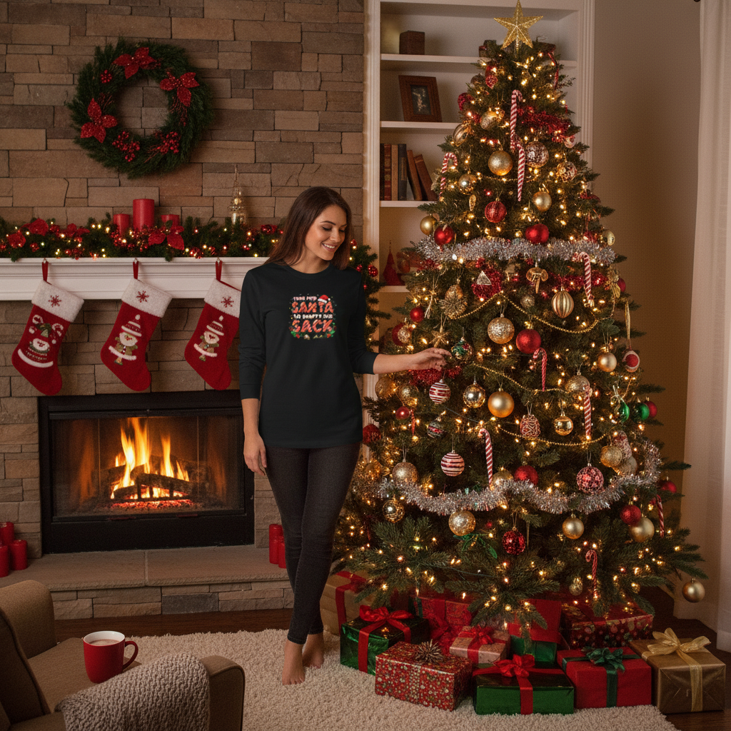 TIME FOR SANTA TO EMPTY HIS SACK