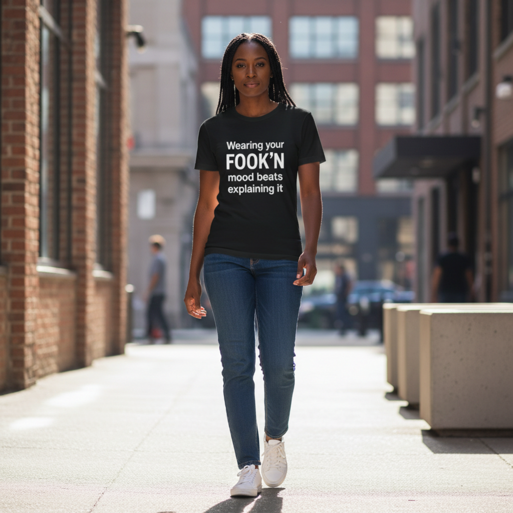 WEARING YOUR FOOK'N MOOD BEATS EXPLAINING IT