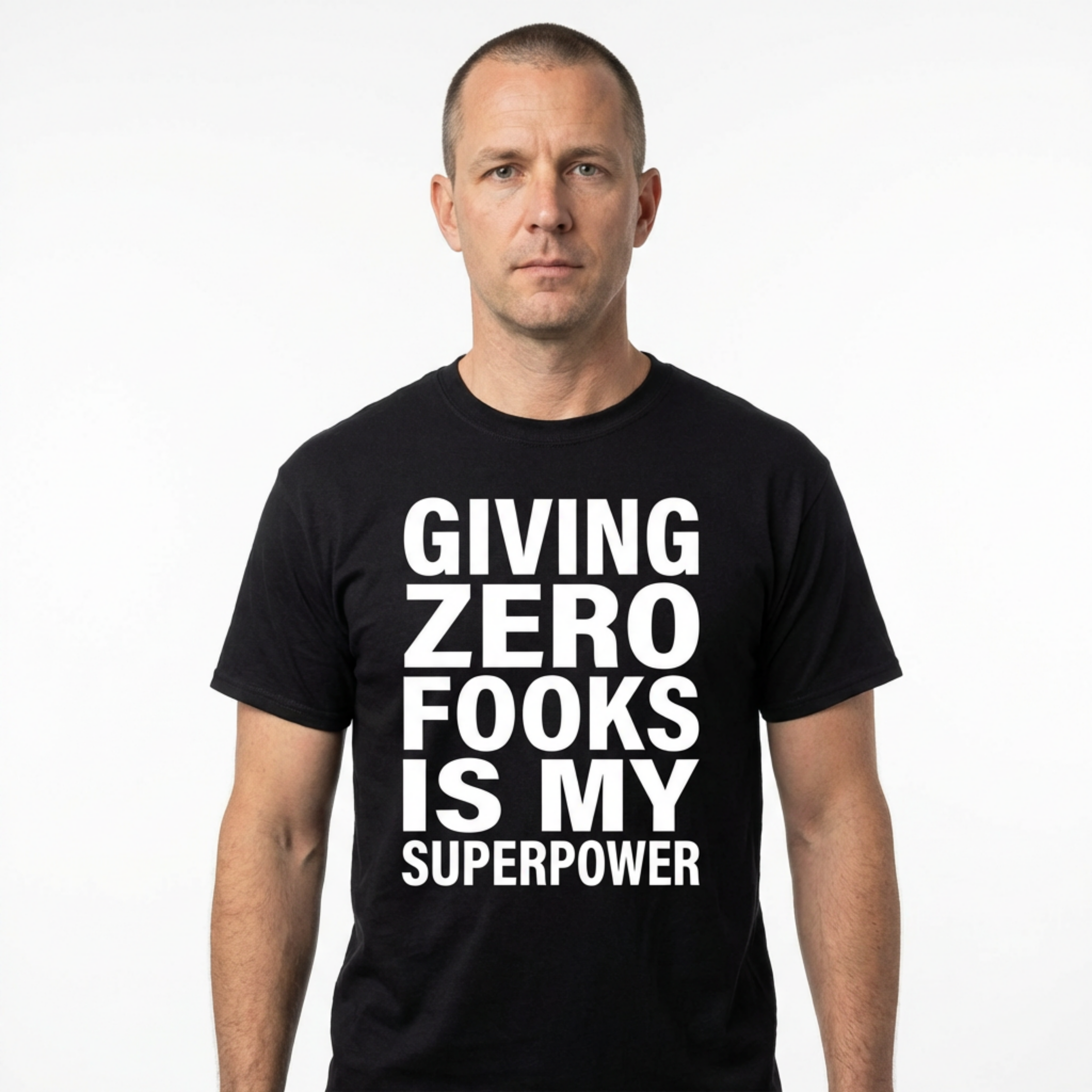 GIVING ZERO FOOKS IS MY SUPERPOWER