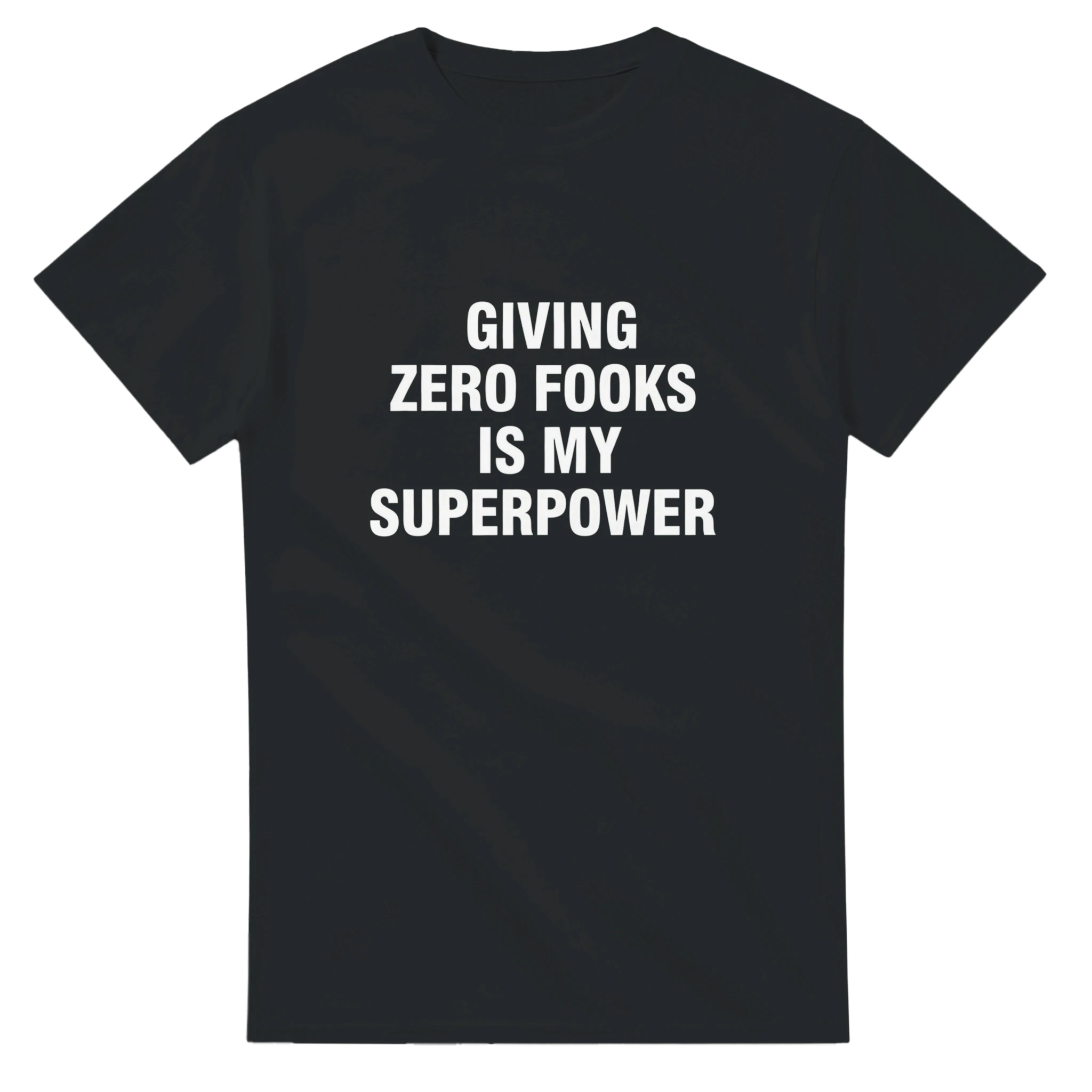 GIVING ZERO FOOKS IS MY SUPERPOWER