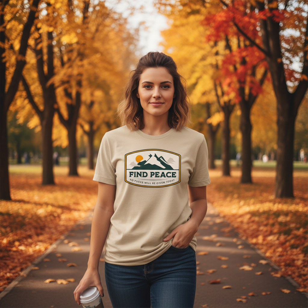 FIND PEACE - NO F*CKS WILL BE GIVEN TODAY