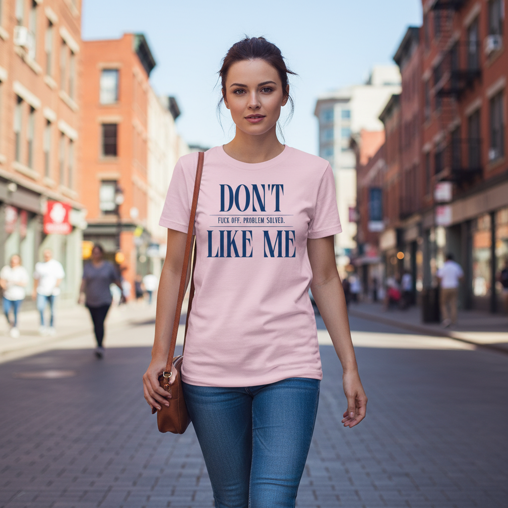 DON'T LIKE ME. F*CK OFF. PROBLEM SOLVED.